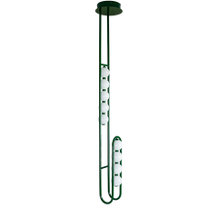 The J Hanging Lamp – Vertical Ribbon Pendant Light