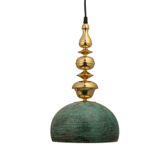 Kalash Copper Temple Pendant