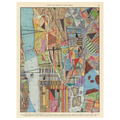 Modern Map of New York I