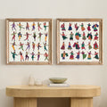 Swinging in Pants - Art Piece Set