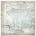 Sea Blue Map