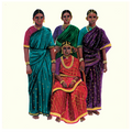 Seated women 2 - Contemporary Indian Prints