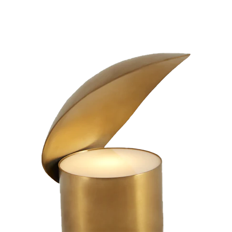 Shell Table lamp- gold\ Shop Lighting \ Shop Wall mounted Light \ Shop Lamp \ Shop Table Lamp \ Shop Bedside Lamp \ Indoor Light\ Shop Desk Lamp \ Shop Study Lamp\ Shop Bedroom Lamp \ Table Lamp \ Cylindrical Table Lamp \ Gold Table Lamp