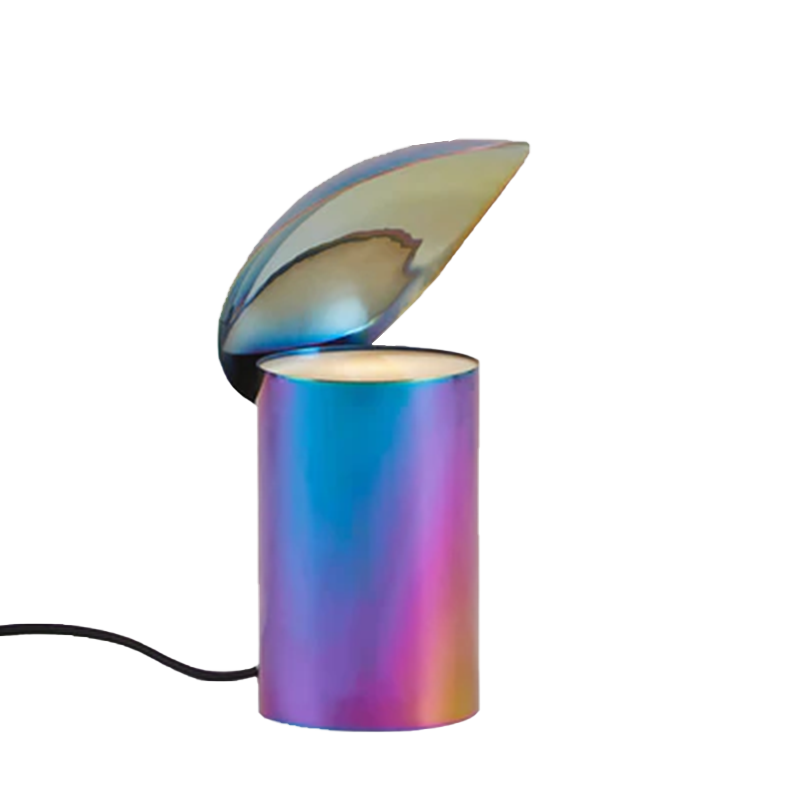 Shell Table lamp- rainbow\ Shell Table lamp- gold\ Shop Lighting \ Shop Wall mounted Light \ Shop Lamp \ Shop Table Lamp \ Shop Bedside Lamp \ Indoor Light\ Shop Desk Lamp \ Shop Study Lamp\ Shop Bedroom Lamp \ Table Lamp \ Cylindrical Table Lamp \ Rainbow Table Lamp