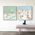 Summer Confetti Set Wall Art Set