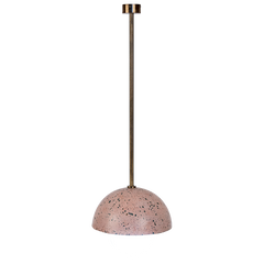 terrazo hanging lamp