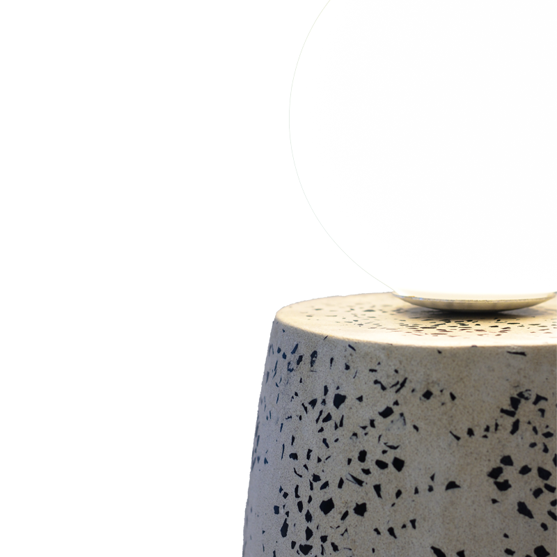 Shop Lighting \ Shop Lamp \ Shop Table Lamp \ Shop Bedside Lamp \ Indoor Light\ Shop Desk Lamp \ Shop Study Lamp\ Shop Bedroom Lamp \ Table Lamp\ White terrazzo Table Lamp