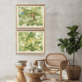 Tropical Canopy Green Art Set Prints