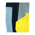 Yellow and Grey Abstract